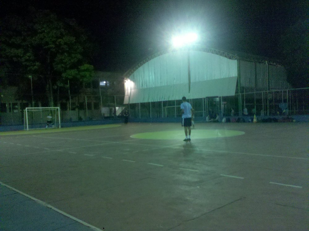 Treino do futebol feminino